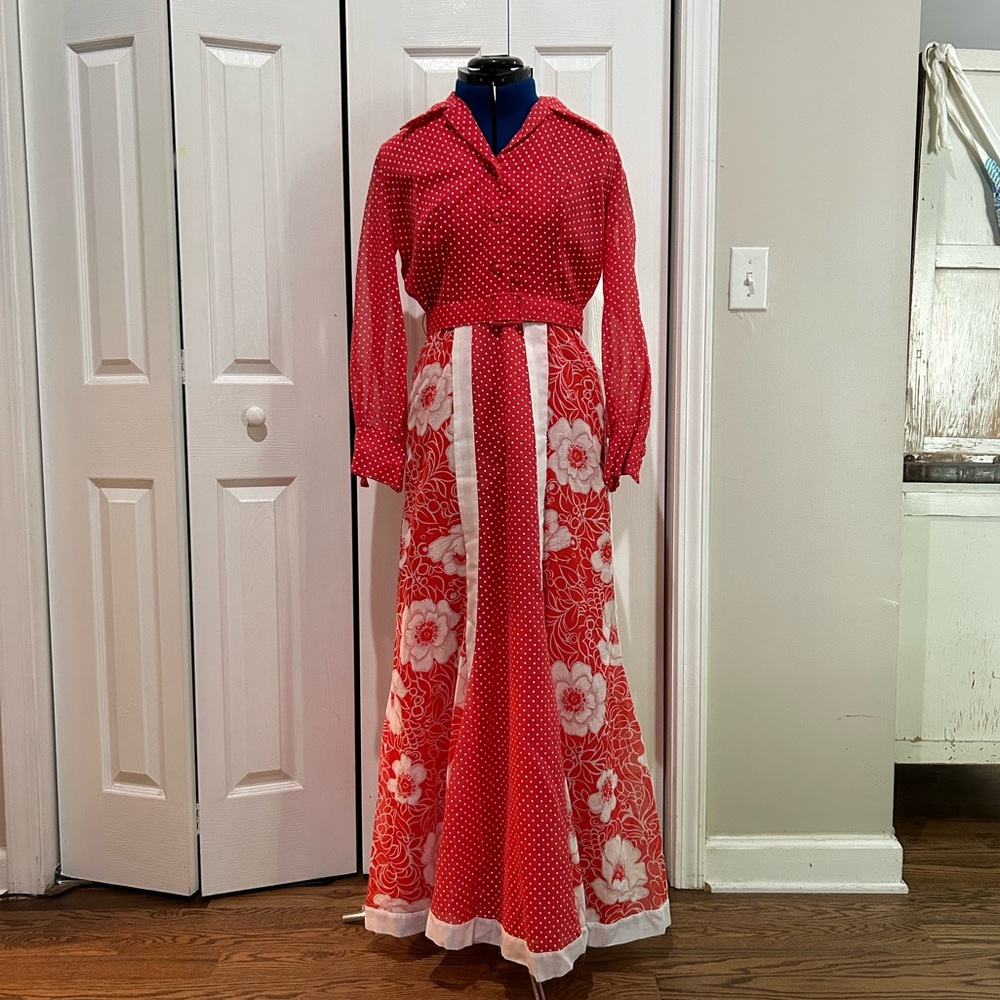 1970’s maxi dress